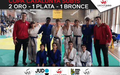 COPA CATALUNYA SUB15: 2 ORO – 1 PLATA – 1 BRONCE